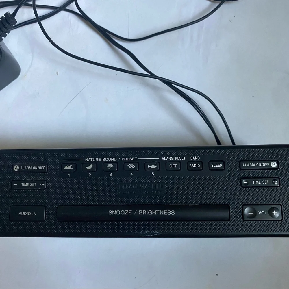 SONY alarm clock and radio